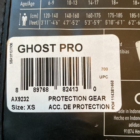 Adidas Ghost Pro slip in shield with sleeve - Picture 3 of 6